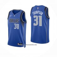 Camiseta Dallas Mavericks David Thompson #31 Icon 2023-2024 Azul