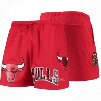 Pantalone Chicago Bulls Pro Standard Mesh Capsule Rojo