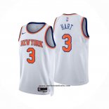 Camiseta New York Knicks Josh Hart #3 Association Blanco