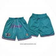 Pantalone Charlotte Hornets Retro Just Don Verde