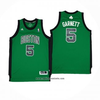 Camiseta Boston Celtics Kevin Garnett NO 5 2010-13 Verde