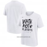 Camiseta Manga Corta Miami Heat 2024 NBA Playoffs Mantra Blanco