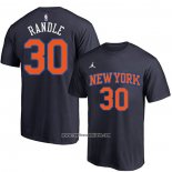 Camiseta Manga Corta New York Knicks Julius Randle Negro