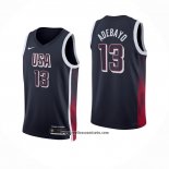 Camiseta USA 2024 Bam Adebayo #13 Azul