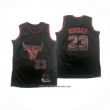 Camiseta Chicago Bulls Michael Jordan #23 2024-25 Negro