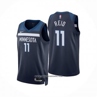 Camiseta Minnesota Timberwolves Naz Reid #11 Icon Azul