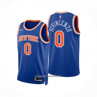 Camiseta New York Knicks Donte Divincenzo #0 Icon Azul