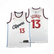 Camiseta Los Angeles Clippers Paul George #13 Association 2024-25 Blanco