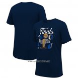 Camiseta Manga Corta Dallas Mavericks 2024 NBA Finals Azul