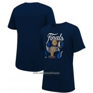 Camiseta Manga Corta Dallas Mavericks 2024 NBA Finals Azul