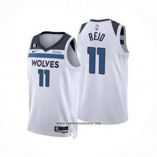 Camiseta Minnesota Timberwolves Naz Reid #11 Association Blanco