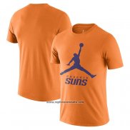 Camiseta Manga Corta Phoenix Suns Essential Jumpman Naranja