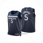 Camiseta Nino Minnesota Timberwolves Anthony Edwards #5 Icon Azul