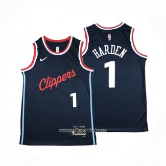 Camiseta Los Angeles Clippers James Harden #1 Icon 2024-25 Azul