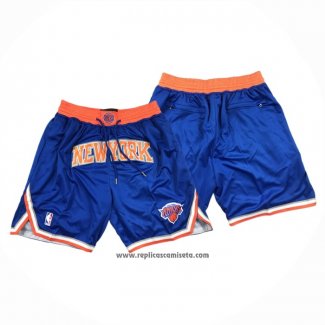 Pantalone New York Knicks Just Don Azul2