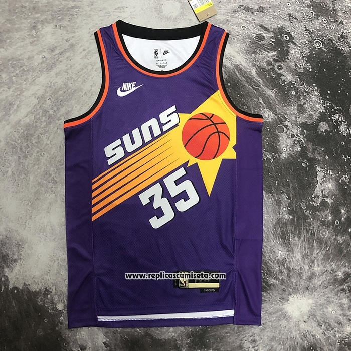 Camiseta Phoenix Suns Kevin Durant #35 Classic 2022-23 Violeta