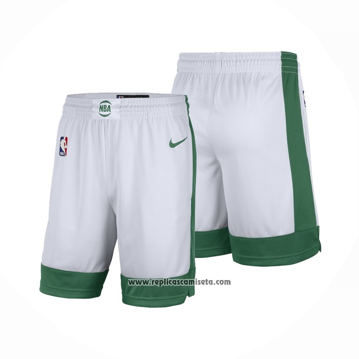 Pantalone Boston Celtics Ciudad 2020-21 Blanco