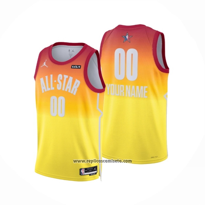 Camiseta All Star 2023 Personalizada Naranja